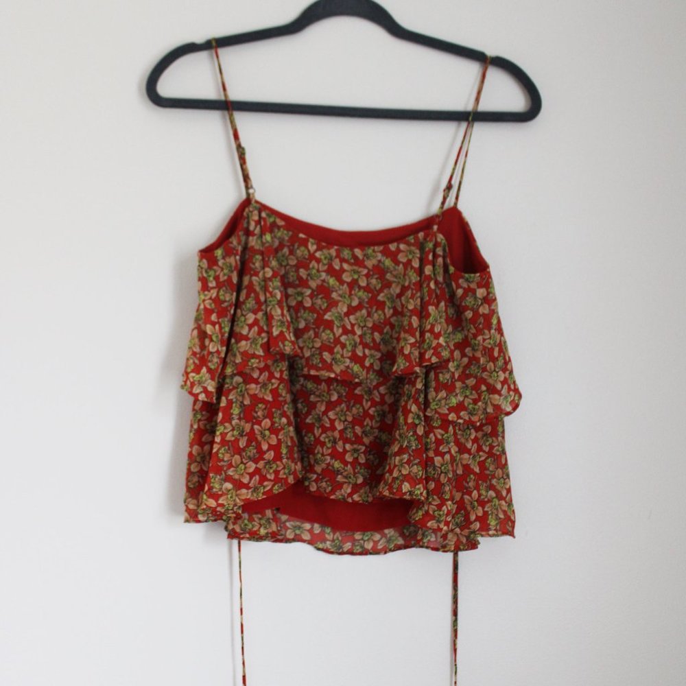 Rebecca Minkoff Cynthia Ruffle Top - Picture 2 of 6